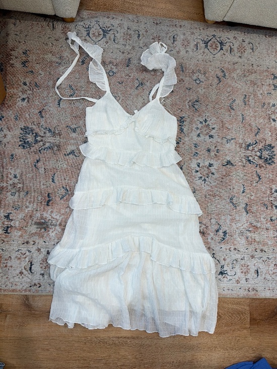 Lush Dresses & Skirts - Lush white midi dress